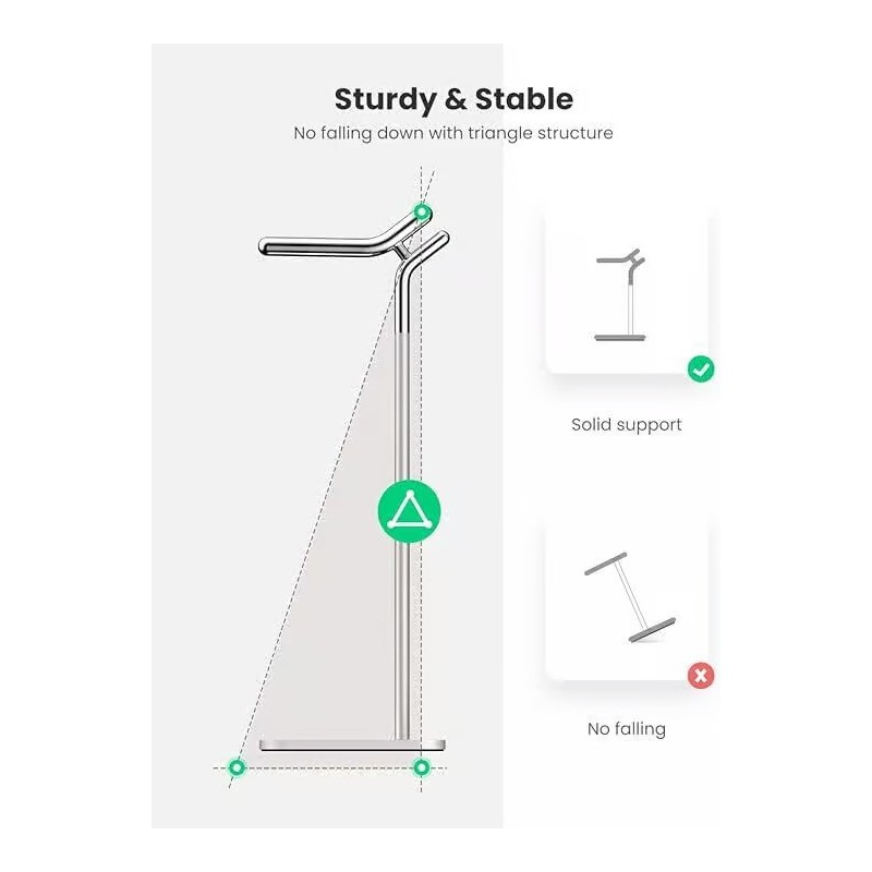 UGREEN Metal Desktop Stand For  Headset - LP143 - 80701