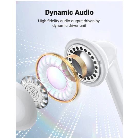 UGREEN Wired Earphones 3.5mm White - EP101 - 60692