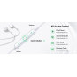 UGREEN Wired Earphones 3.5mm White - EP101 - 60692
