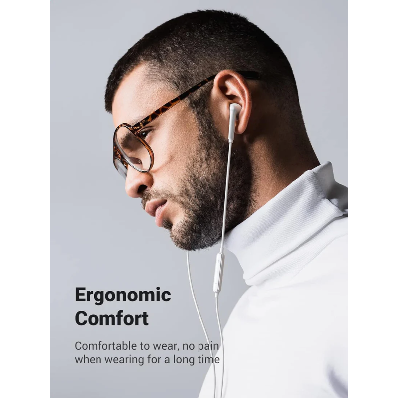 UGREEN Wired Earphones Type-C White - EP101 - 60700