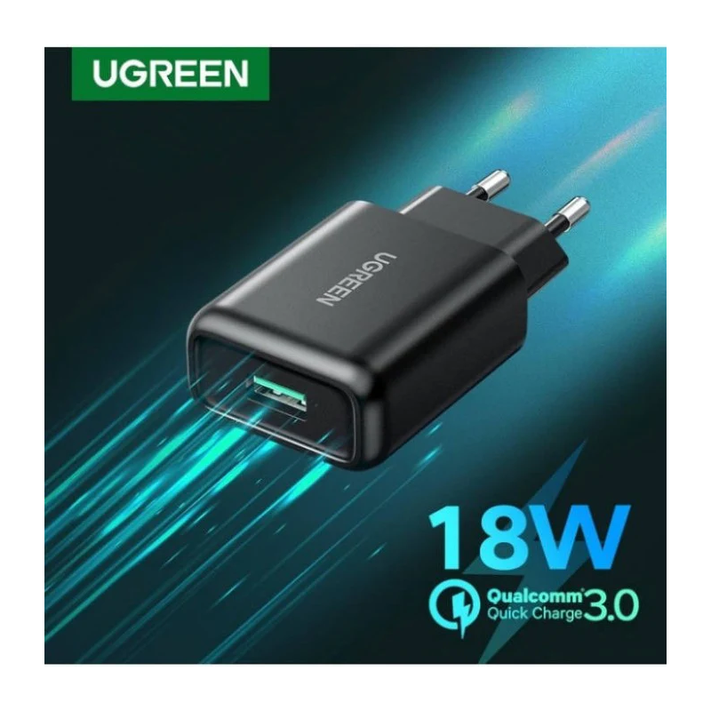 UGREEN USB-A QC 3.0 18W Charger - CD122 - 70273