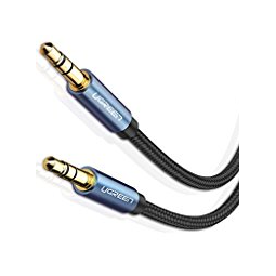 UGREEN 3.5mm Male to 3.5mm Male Cable Gold Plated Metal Case with Braid - AV112 - 10685