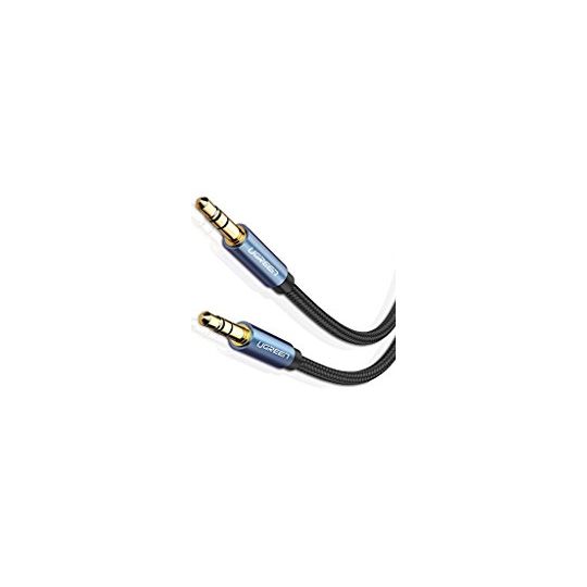 UGREEN 3.5mm Male to 3.5mm Male Cable Gold Plated Metal Case with Braid - AV112 - 10685