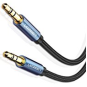 UGREEN 3.5mm Male to 3.5mm Male Cable Gold Plated Metal Case with Braid - AV112 - 10685