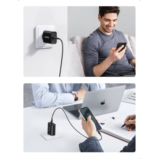 UGREEN USB-C 20W PD Charger EU - CD137 - 60450