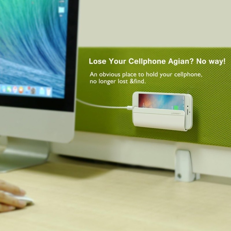 UGREEN Adhesive Wall Mount Phone Charging Holder - LP108 - 30394