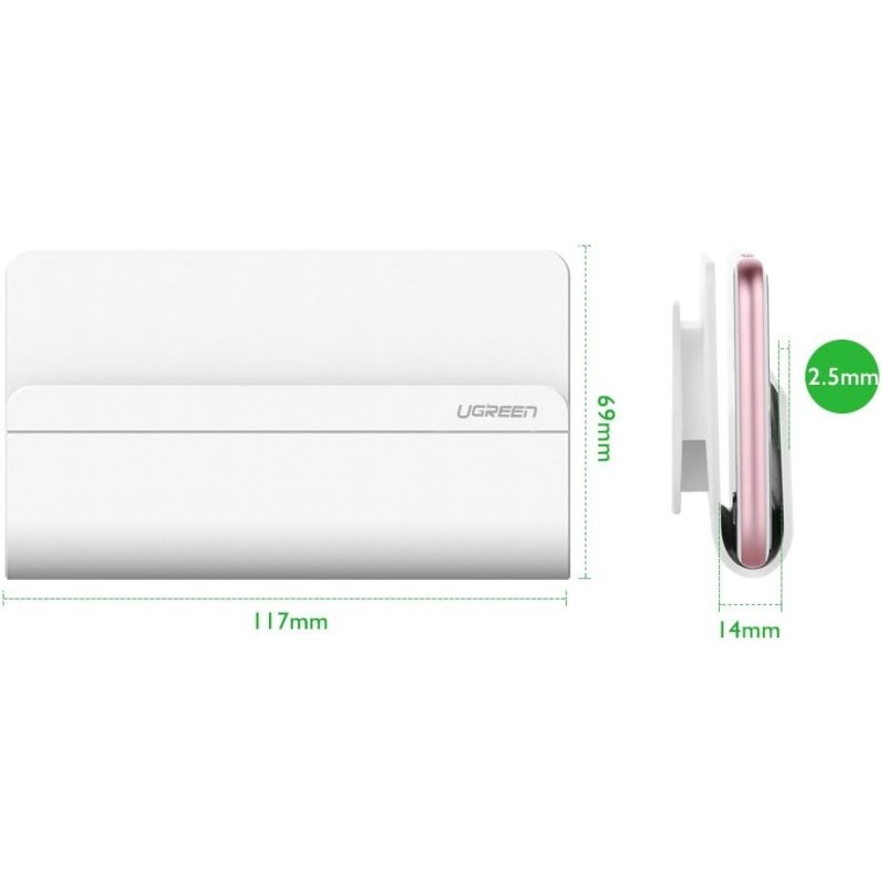 UGREEN Adhesive Wall Mount Phone Charging Holder - LP108 - 30394