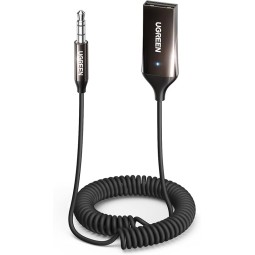 UGREEN Car Bluetooth 5.0 Receiver  Audio Adapter Black(5.0) - CM309 - 70601