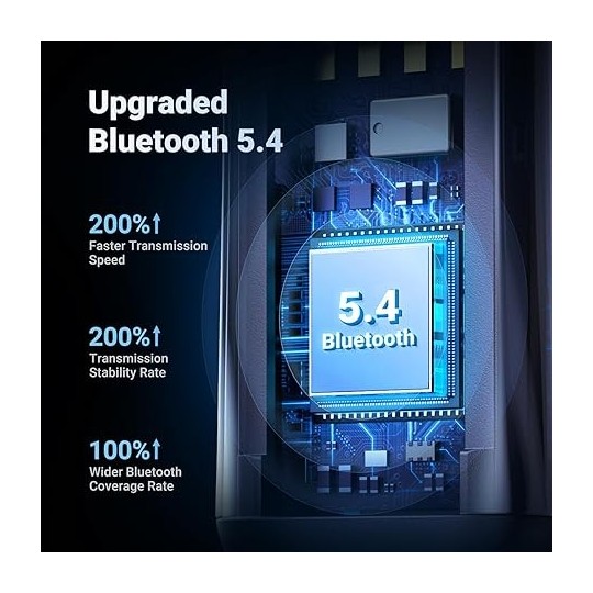 UGREEN Car Bluetooth 5.0 Receiver  Audio Adapter Black(5.0) - CM309 - 70601