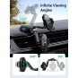 UGREEN Waterfall-Shaped Suction Cup Phone Mount Press type - LP405 - 20473