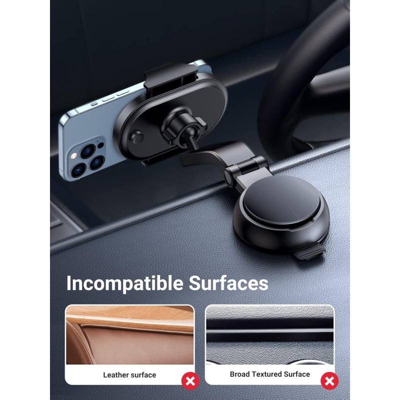 UGREEN Waterfall-Shaped Suction Cup Phone Mount Press type - LP405 - 20473