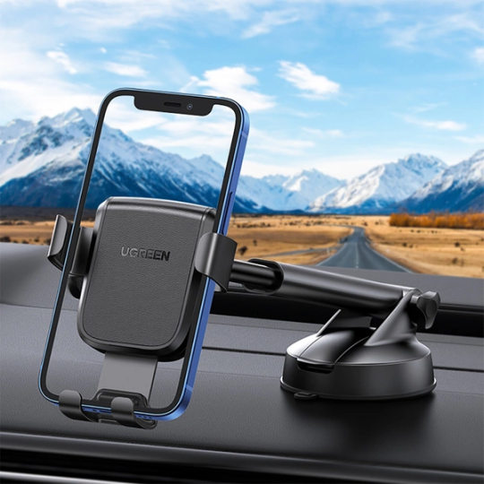 UGREEN Gravity Phone Holder with Suction Cup Black - LP200 - 60990B