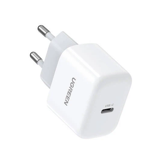 UGREEN Mini USB-C 20W PD Charger EU White - CD241 - 10220