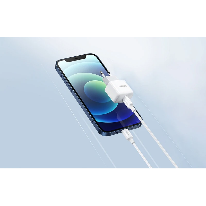 UGREEN Mini USB-C 20W PD Charger EU White - CD241 - 10220