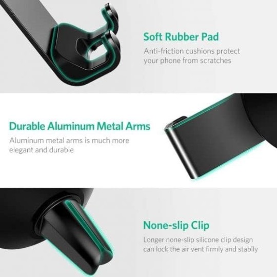 UGREEN Gravity Drive Air Vent Car Mount Phone Holder - LP130 - 40907