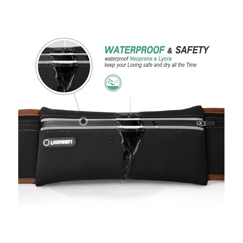 UGREEN Sport Running Waist Pack  Waterproof  Belt - LP112 - 20818