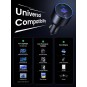 UGREEN 2*USB-C PD+USB-A  130W Fast Car Charger Without Cable - CD293 - 90413