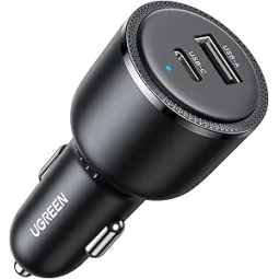 UGREEN USB-C PD+USB-A  63W Fast Car Charger - CD239 - 90645