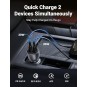 UGREEN USB-C PD+USB-C PD 40W Fast Car Charger Grey - CD213 - 70594