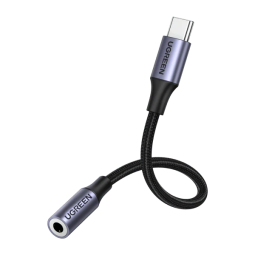 UGREEN Type C Male To 3.5mm Audio Adapter 0.10M - AV142 - 30632