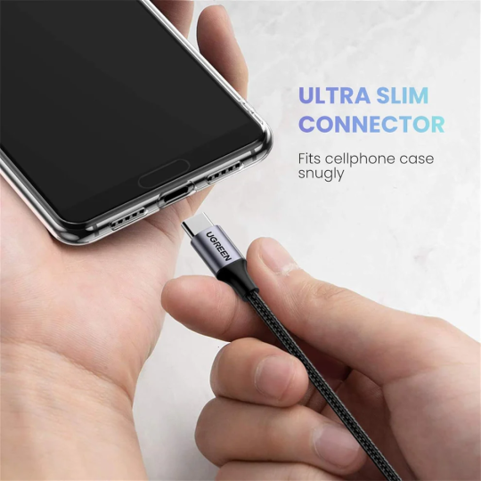 UGREEN Type C Male To 3.5mm Audio Cable 1.00M - AV143 - 30633