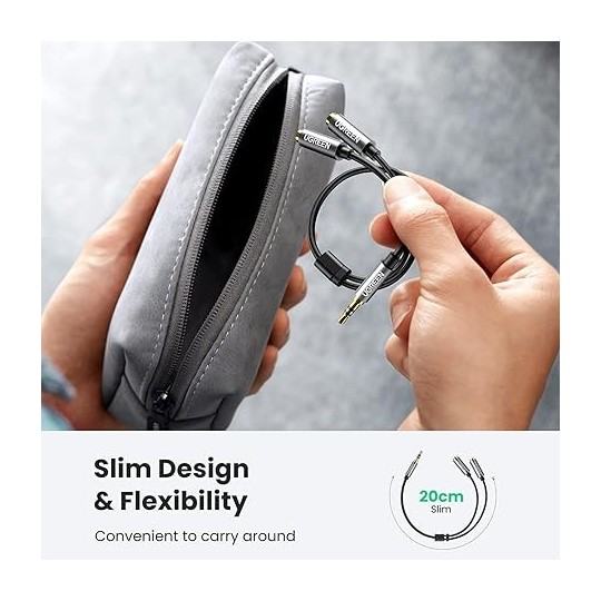 UGREEN 3.5mm Stereo Audio Splitter Cable - AV123 - 10532