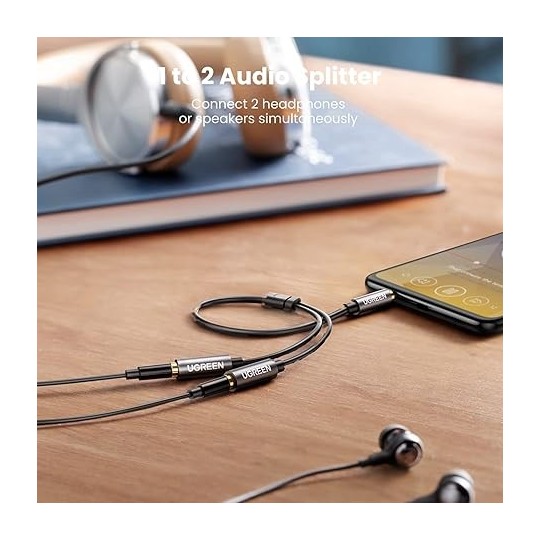UGREEN 3.5mm Stereo Audio Splitter Cable - AV123 - 10532