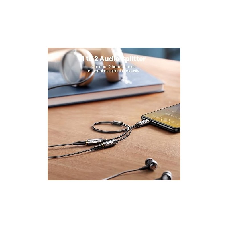UGREEN 3.5mm Stereo Audio Splitter Cable - AV123 - 10532