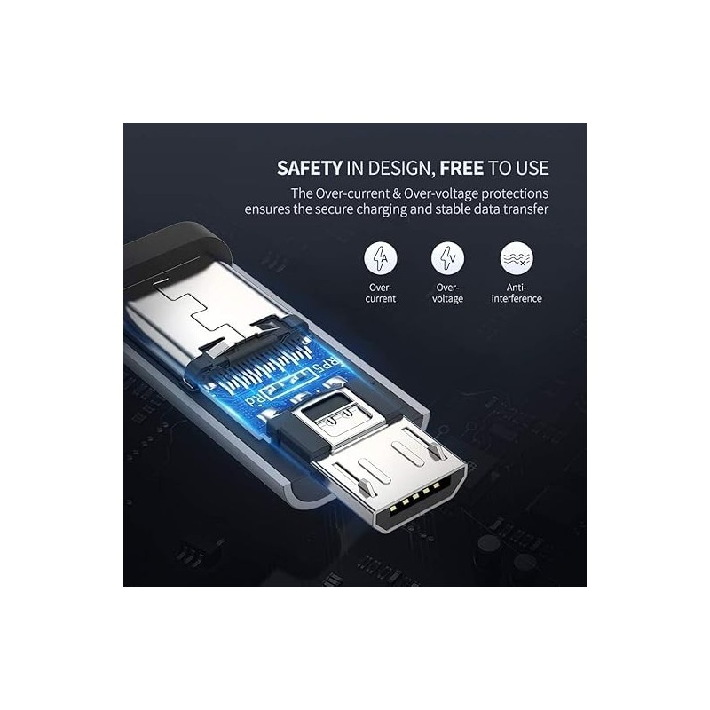 UGREEN Micro USB Male To USB-C Female Adapter - US282 - 50590