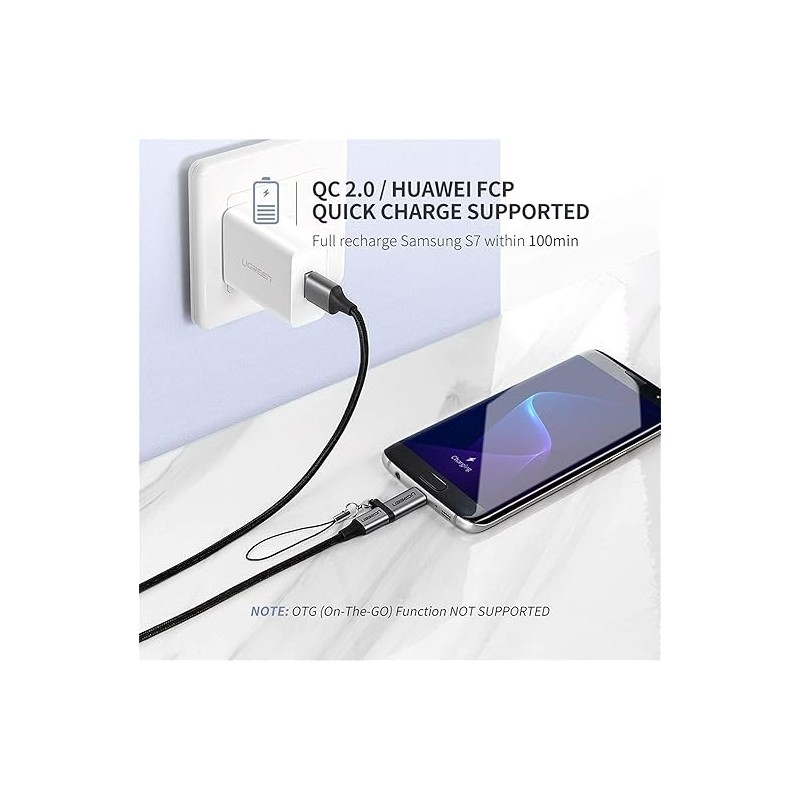 UGREEN Micro USB Male To USB-C Female Adapter - US282 - 50590