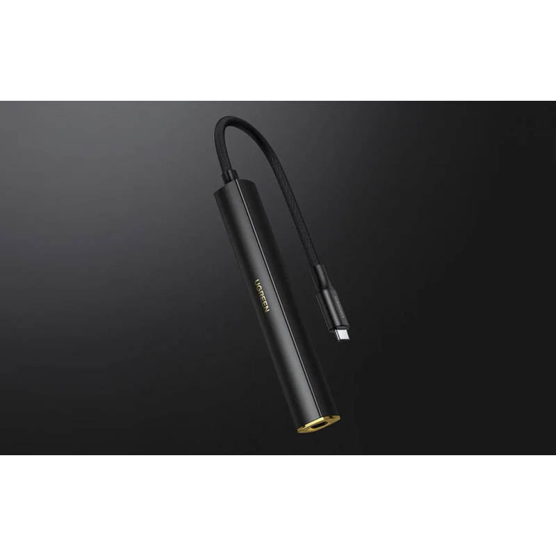 UGREEN Type C Male To 3.5mm DAC Amplifier Hi-Res Audio With  Chip - CM545 - 90217