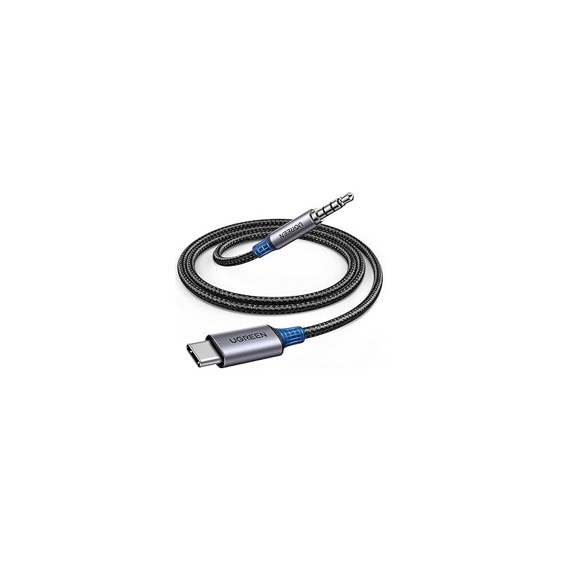 UGREEN Type C Male To 3.5mm Audio Cable With Chip  1.00M - CM734 - 35056