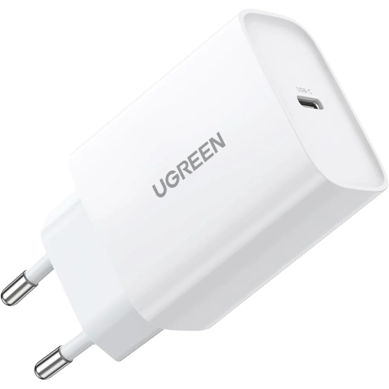 UGREEN USB-C 30W PD Charger EU White - CD127 - 70161
