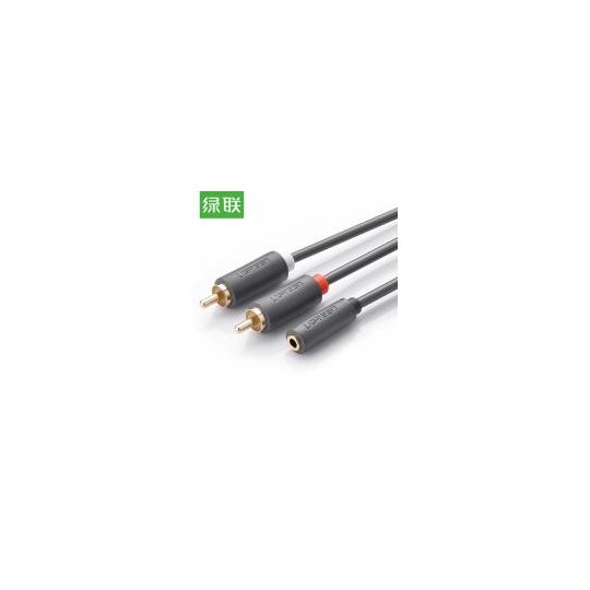 UGREEN 3.5mm Female to 2RCA Male Audio Cable - AV102 - 10588