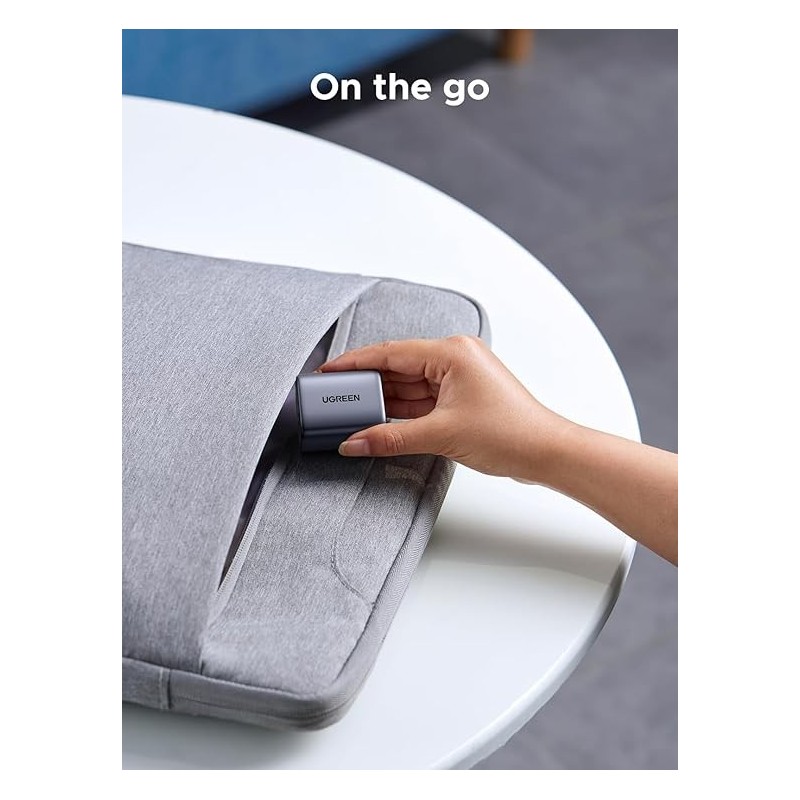 UGREEN USB-A+USB-C 35W Wall Charger EU Grey - CD350 - 15539