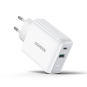 UGREEN USB-A+USB-C 38W Wall Charger EU White - D170 - 60468