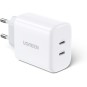 UGREEN USB-C+USB-C 40W PD Charger(20W+20W) - CD243 - 10343