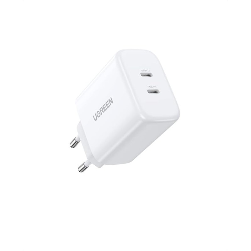 UGREEN USB-C+USB-C 40W PD Charger(20W+20W) - CD243 - 10343