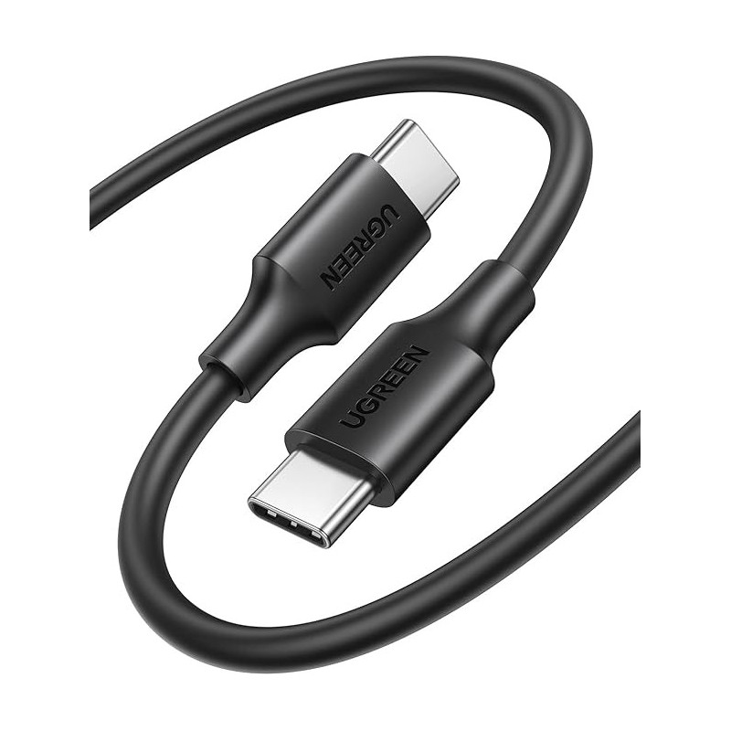 UGREEN USB-C 2.0 Male To USB-C 2.0 Male 3A Data Cable Black - US286 - 50997
