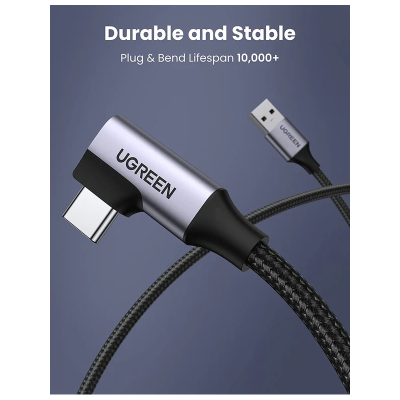 UGREEN USB-C Male To USB 3.0 A  3A Data Cable 1.00M - US385 - 20299