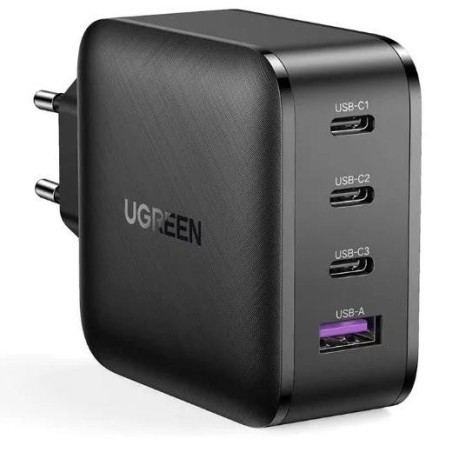 UGREEN USB-A+3*USB-C 65W  GaN Tech Fast Charger - CD224 - 70774