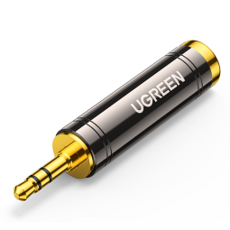UGREEN 3.5mm Male to 6.35mm Female Adapter 1pcs - AV168 - 60711