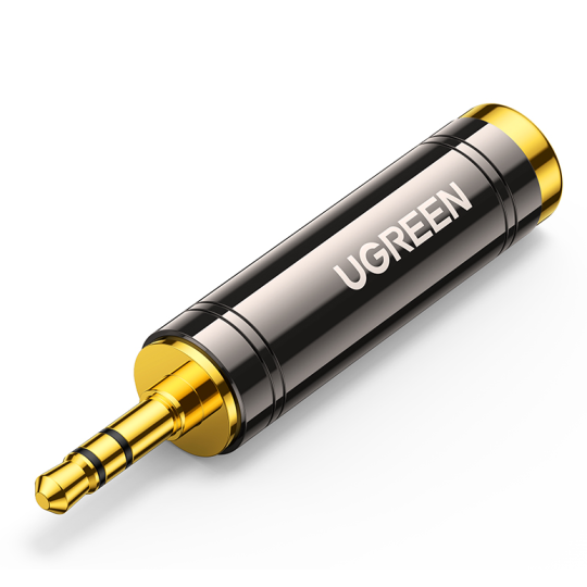 UGREEN 3.5mm Male to 6.35mm Female Adapter 1pcs - AV168 - 60711