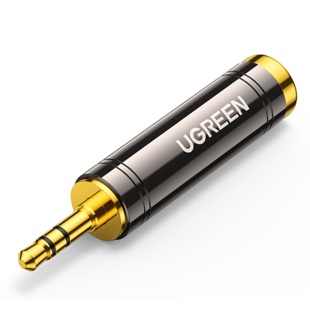 UGREEN 3.5mm Male to 6.35mm Female Adapter 1pcs - AV168 - 60711