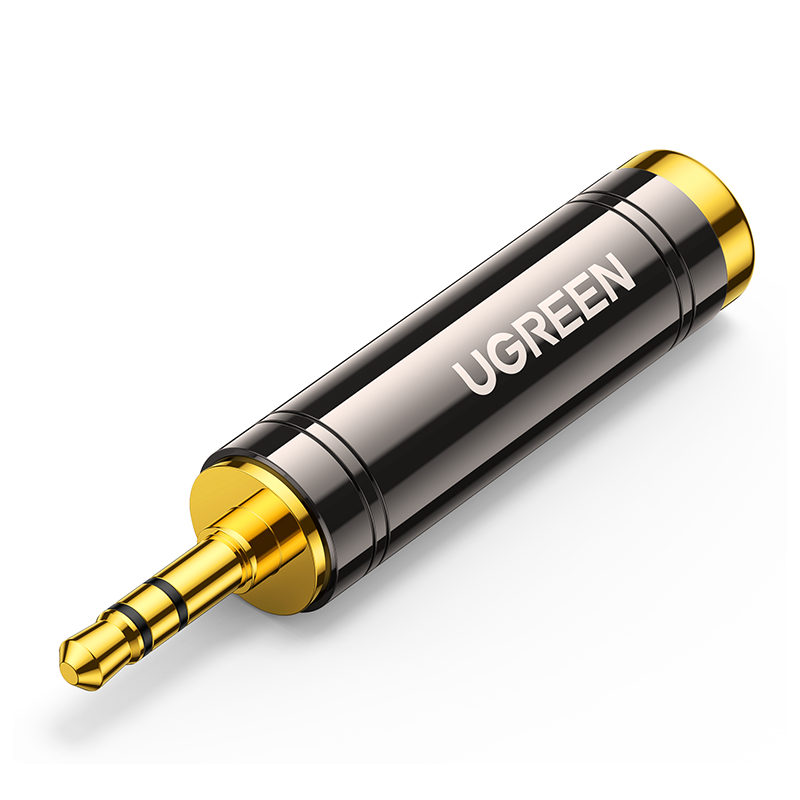 UGREEN 3.5mm Male to 6.35mm Female Adapter 1pcs - AV168 - 60711