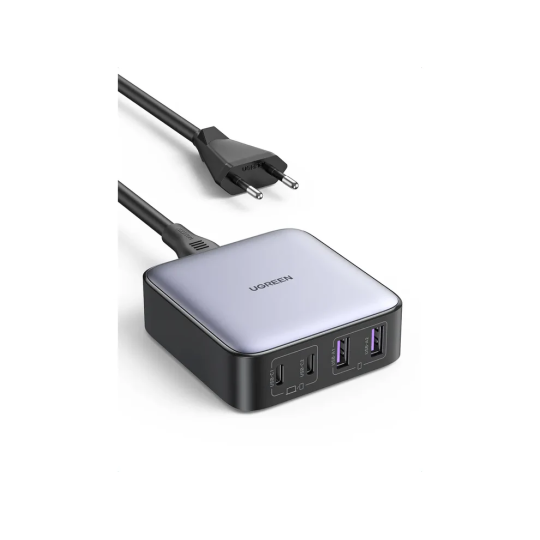 UGREEN 2*USB-A+2*USB-C 65W Desktop Fast Charger EU Black - CD327 - 90747