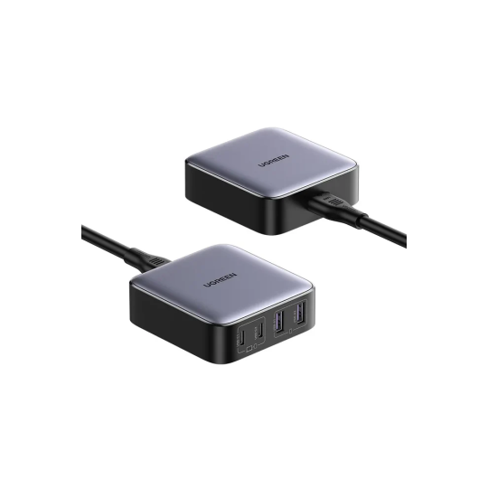 UGREEN 2*USB-A+2*USB-C 65W Desktop Fast Charger EU Black - CD327 - 90747