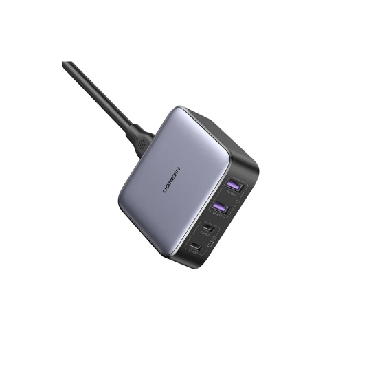 UGREEN 2*USB-A+2*USB-C 65W Desktop Fast Charger EU Black - CD327 - 90747