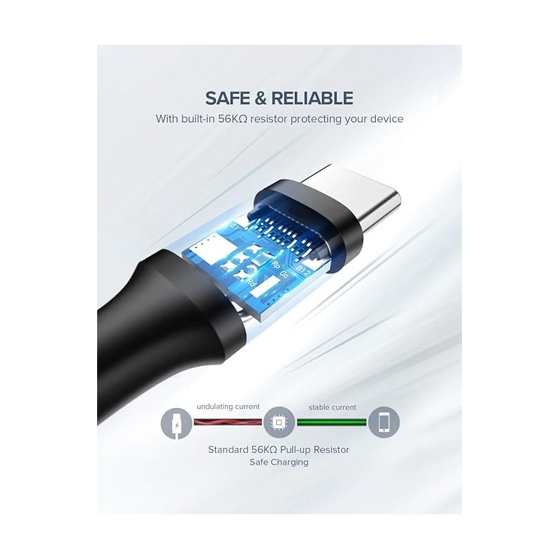 UGREEN USB-C Male To USB 2.0 A  Male Cable - US287 - 60121