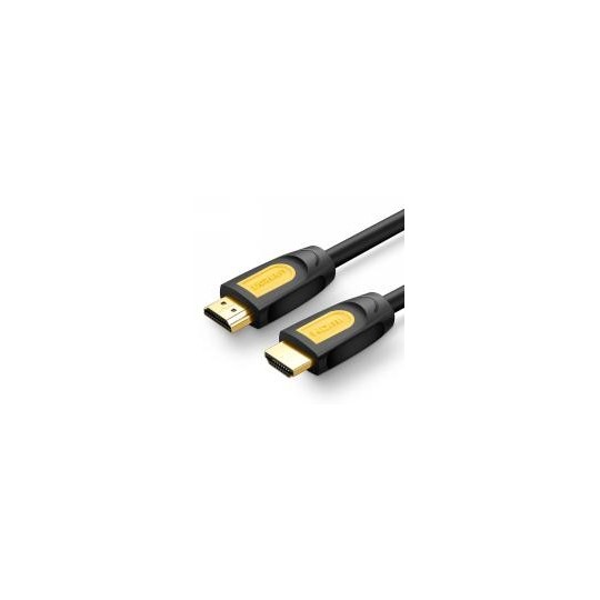 UGREEN HDMI Round Cable 0.75m 4K@60Hz HDMI 2.0 (Yellow/Black) - HD101 - 10115